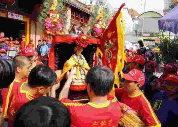 Chùa Thánh mẫu Thiên Hậu mang kiến trúc Trung Hoa độc đáo