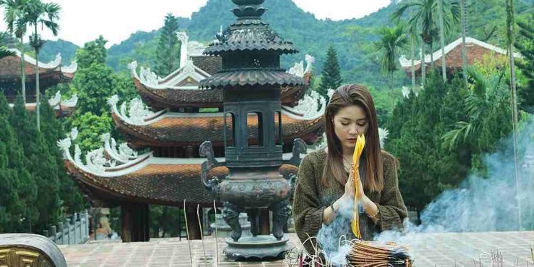 Chùa Dâu được thiết kế theo kiến trúc cổ điển của Đại Việt