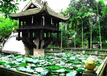 Chùa Một Cột là một trong những chùa lâu đời nhất của Việt Nam.